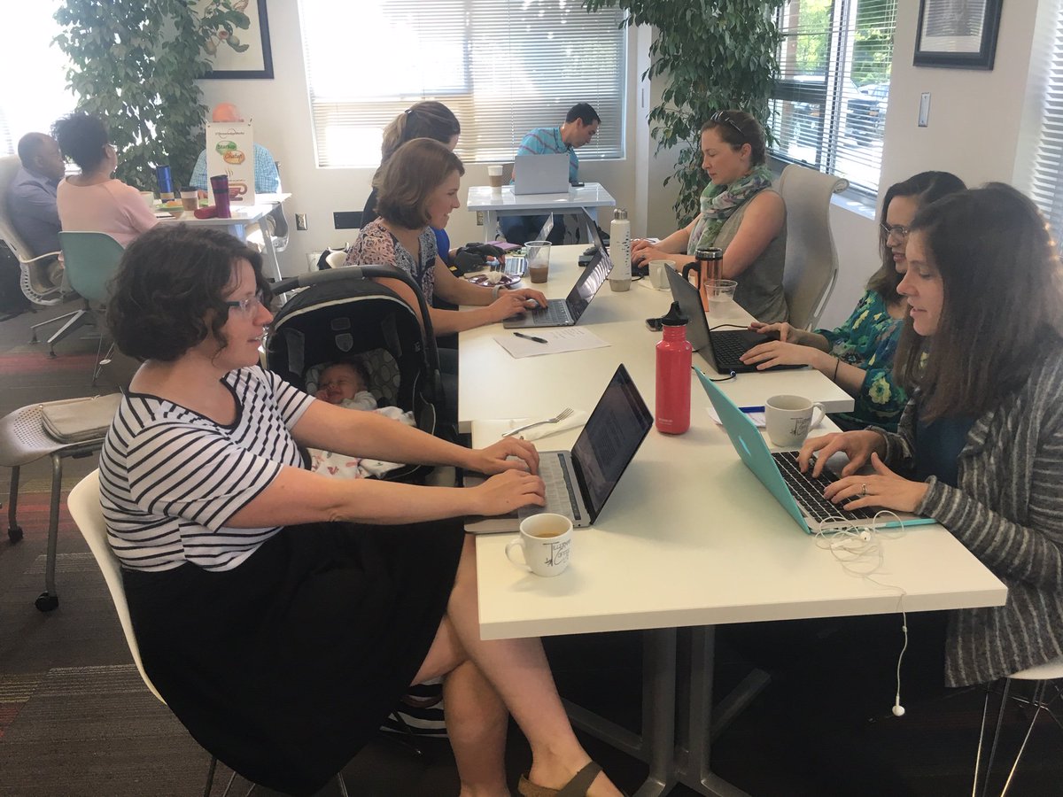 Even professors need writing accountability groups. #academiclife #amwriting #pichat #academicmama #WomenInSTEM <a href="/Sewall_lab/">Kendra Sewall</a> <a href="/merylmims/">Meryl Mims</a> @DrKatCarm <a href="/vdiaz_psy/">Vanessa Diaz, Ph.D.</a>