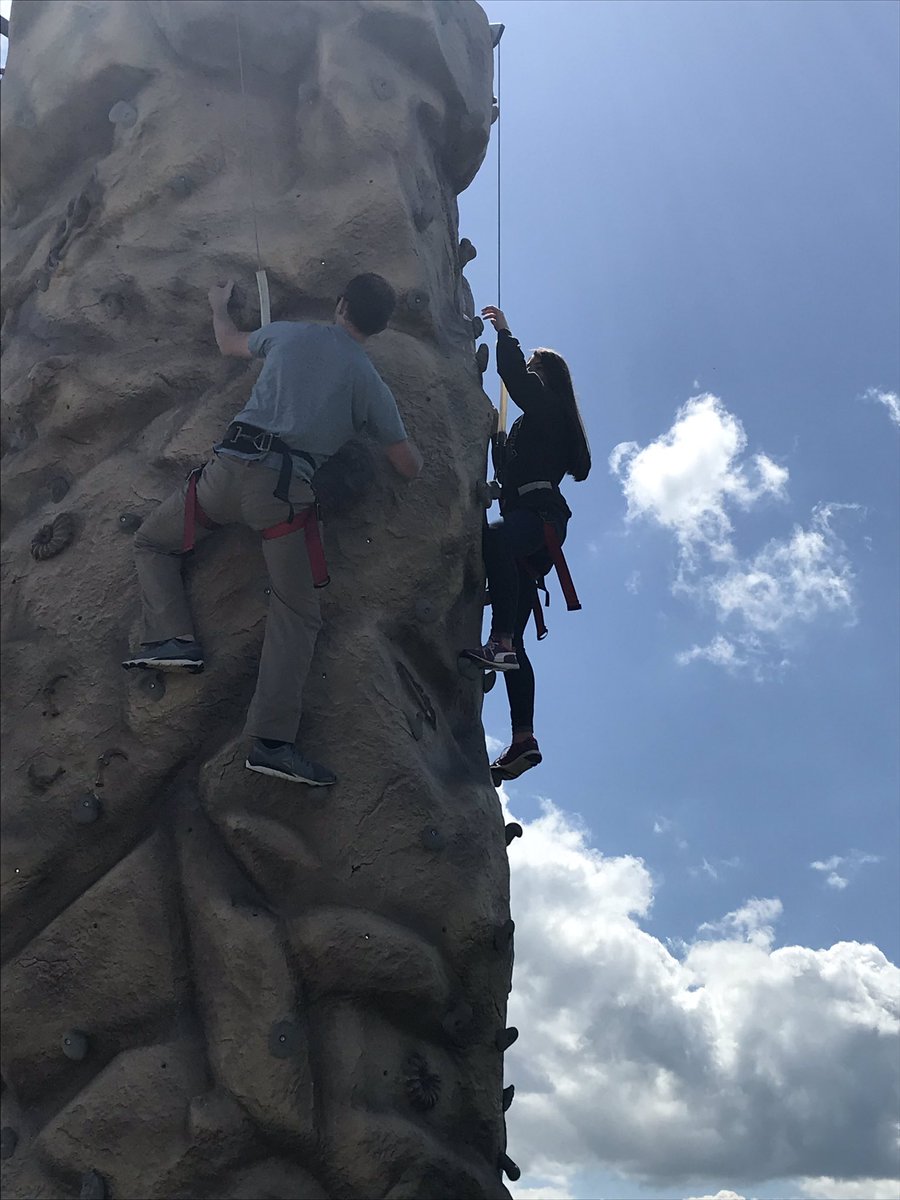 SGHS_PE's tweet photo. Thank you to the National Guard for bringing a rock wall for the SGHS PE students! They had a great time. @SGSchoolNews https://t.co/jKYkiy8Slu