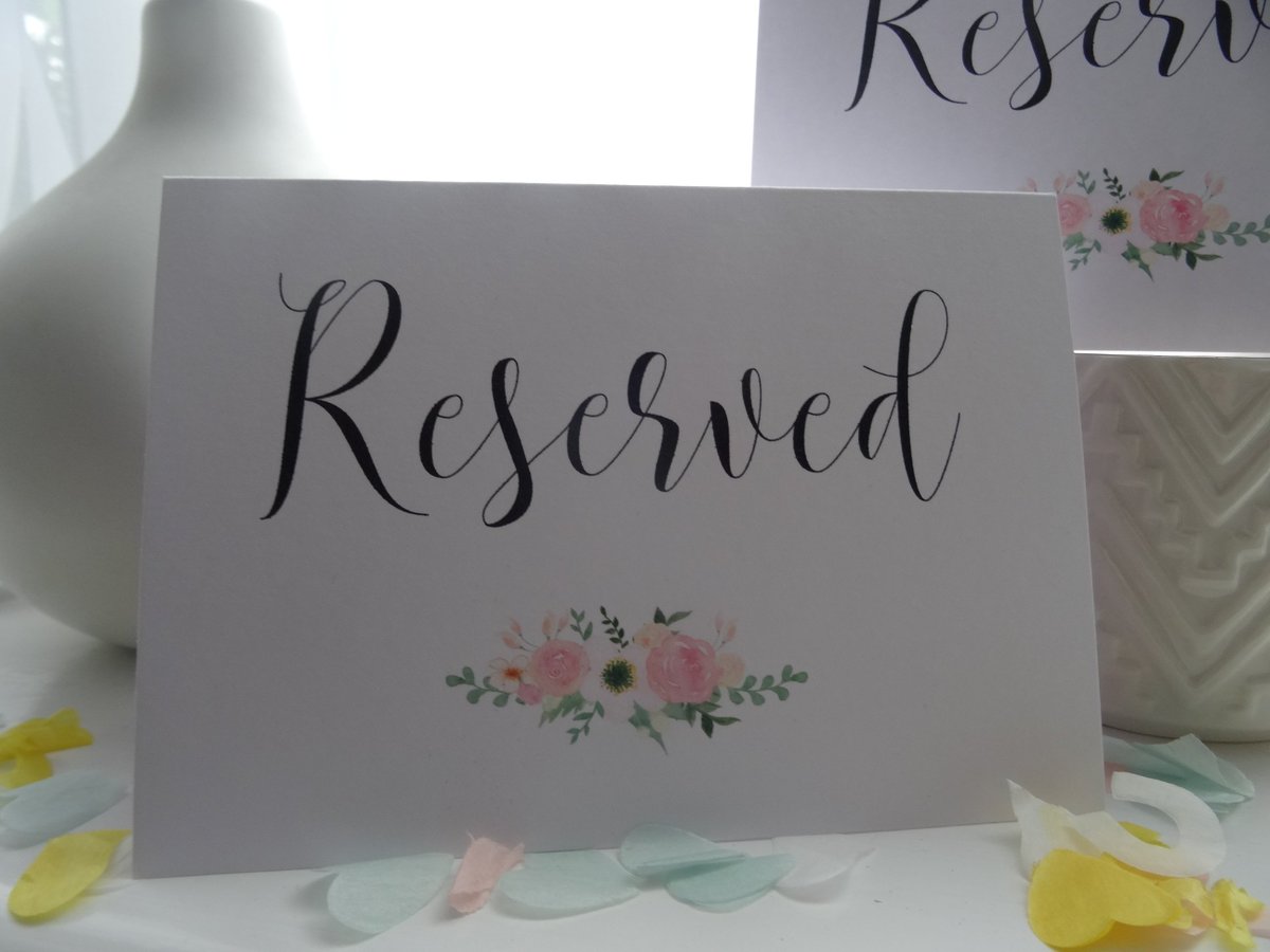 Excited to share the latest addition to my #etsy shop: Reserved Seat Signs - Wedding Day Signs etsy.me/2DUHK64 #weddings #decoration #white #wedding #silver #reservedseatsigns #weddingreserved #10reservedsigns #reservedsigns