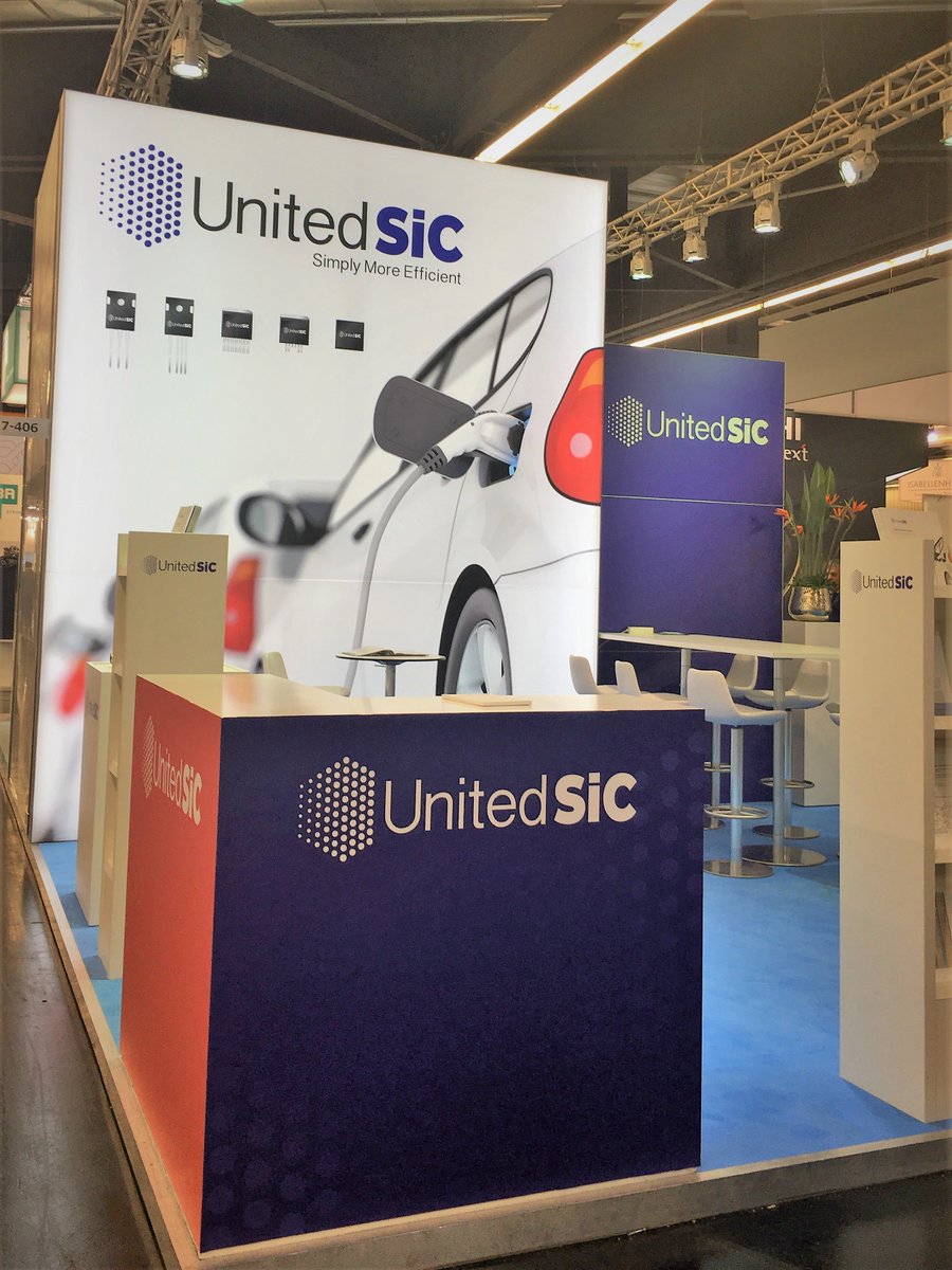 UnitedSiC's tweet photo. Meet #UnitedSiC team today at #PCIM2019 Hall 7, Booth 406 and learn more about our newly released 650V #SiC #FETs in D2PAK-3L and TO220-3L packages. https://t.co/FBq9ks74Ug