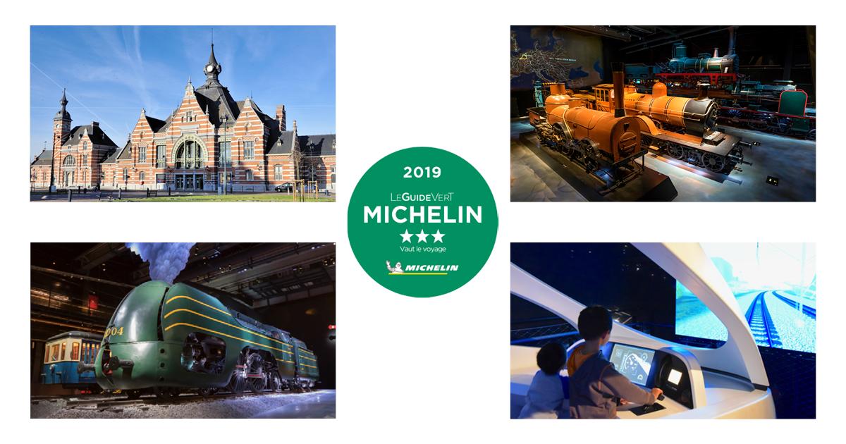 Pour la 4ème année consécutive, #TrainWorld s’est vu décerner 3 étoiles par le renommé Guide Vert Michelin. ⭐⭐⭐
