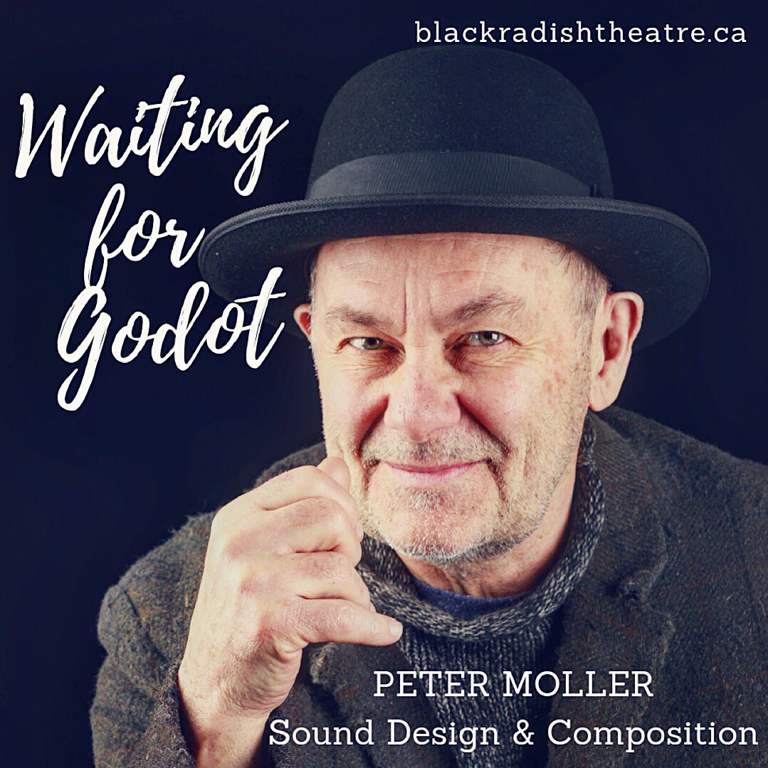 Introducing our Sound Designer, Peter Moller!
.
Active in Calgary’s theatre/ music scenes for decades, running Egg Press Co. Multiple Betty &amp; Sterling awards, collaborator with many diverse companies. Presenting MODERN TIMES REDUX <a href="/thegrandyyc/">The GRAND</a> in Sept.
.
GODOT closes May 12!!