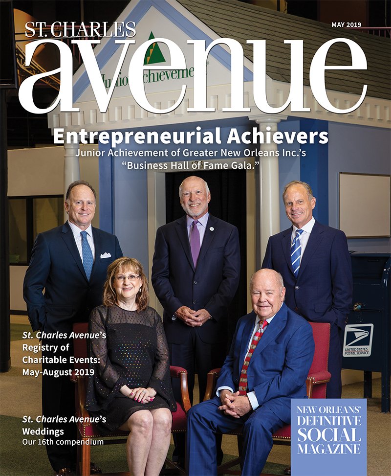 Congrats to all the local businessmen &amp; women who will be honored at the <a href="/JAneworleans/">Junior Achievement</a> Business Hall of Fame Gala! Check out <a href="/StCharlesAvenue/">St. Charles Avenue</a> for more info &amp;  to see <a href="/martymayer29/">Marty Mayer</a> #StirlingProp President &amp; CEO &amp; JA Business Hall of Fame Chair on the cover! myneworleans.com/issue/st-charl…