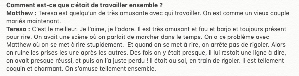 AllSoulsFR's tweet photo. Comment est-ce que c’était de travailler ensemble ? https://t.co/f6FVL4woZC