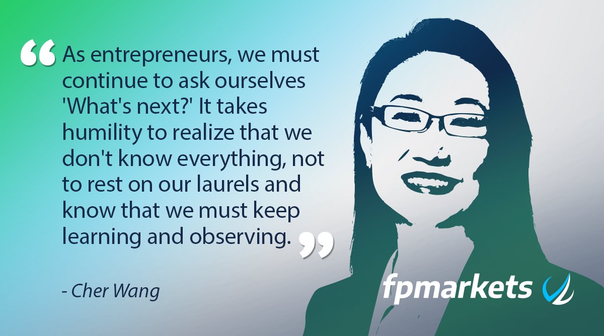 FP_markets's tweet photo. #WednesdayWisdom #CherWang https://t.co/oErHZRaxJO