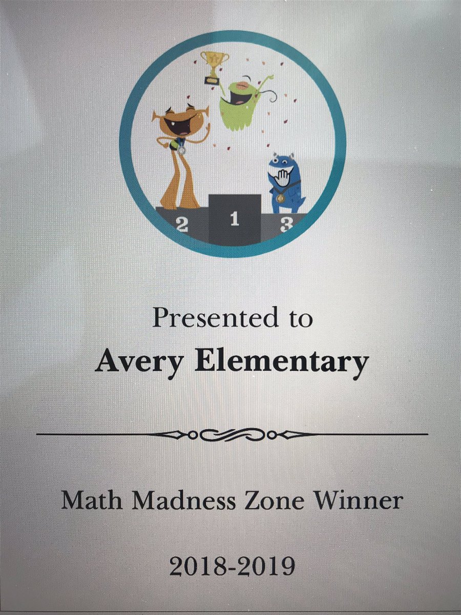mandyirwinED's tweet photo. Congrats @AveryElementary 🏀🏆Creekview Zone Winner for #ccsdmathmadness🏆🏀 Display your plaque loud and proud!! ⭐️ #ireadyGA @CherokeeSchools @CurriculumAssoc https://t.co/imzTtRrgRv