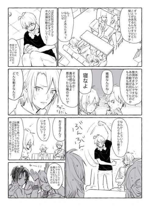楽さんが最近めっちゃ好きで…

自分ですら読むのに疲れる漫画になった 