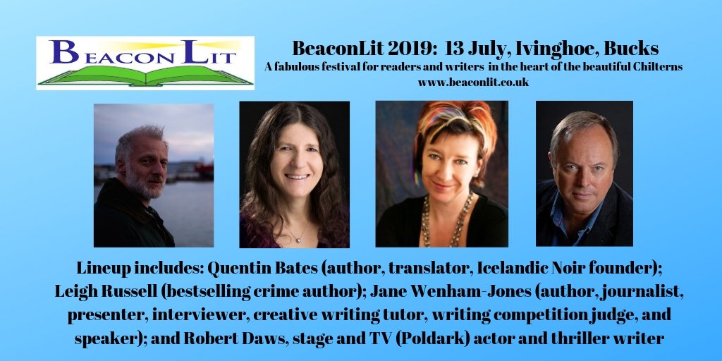 The clock is ticking on #earlybird tickets for awesome #BeaconLit2019. Have you got yours yet? beaconlit.co.uk/buytickets.php