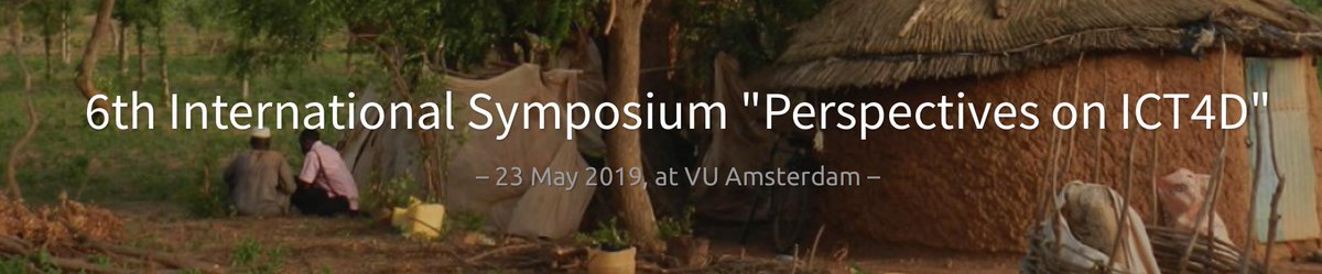 On Thursday May 23rd Bolesian's Chris van Aart (CTO) and Gossa Lô (AI Specialist) will contribute to the 6th International Symposium "Perspectives on ICT4D" at the VU Amsterdam. linkedin.com/feed/update/ur… #ai4d #ai4good #artificialintelligence