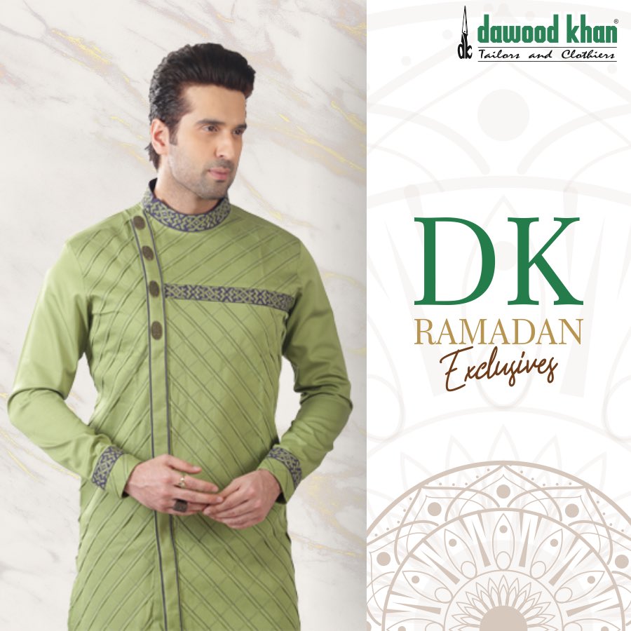 dawoodtailors's tweet photo. Ramadan is here and so is our exclusive new collection. Visit your nearest #DawoodKhan store before its too late. #DKTailor #DKStore #DKDesigns #DKCollection #RamadanCollection #EidCollection #CustomTailoring #MensTailor #MensDesigner #MensWear #MensKurta #MensFashion #Kurta https://t.co/sVBXDzEhdD