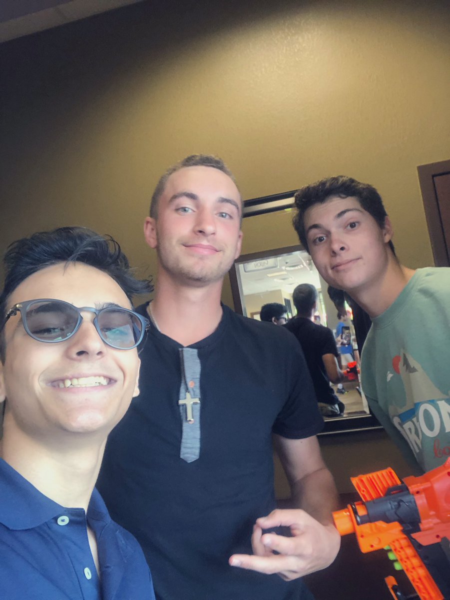 KillerzCereal's tweet photo. Caught Alex &amp; Luke lackin at the local jesus diner - They were quick but not quick enough , one casualty suffered on our team ... @rokyapa, he will be missed😔🙏 @NerfFalcon https://t.co/Y6s11jt4UX