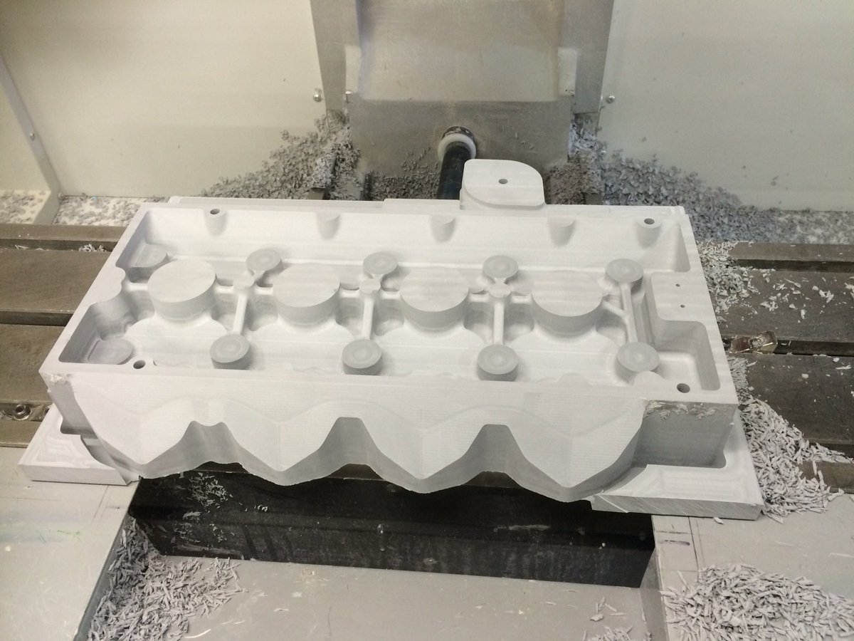 It is so satisfying watching a CNC machine at work. We offer a high quality CNC Router Machining and Pattern Making Service  based in Cambridgeshire #UKEngineering #UKManufacturing #PlasticMachining #CNCPatternmaking #SheetMaterialMachining visit westfieldpatterns.co.uk