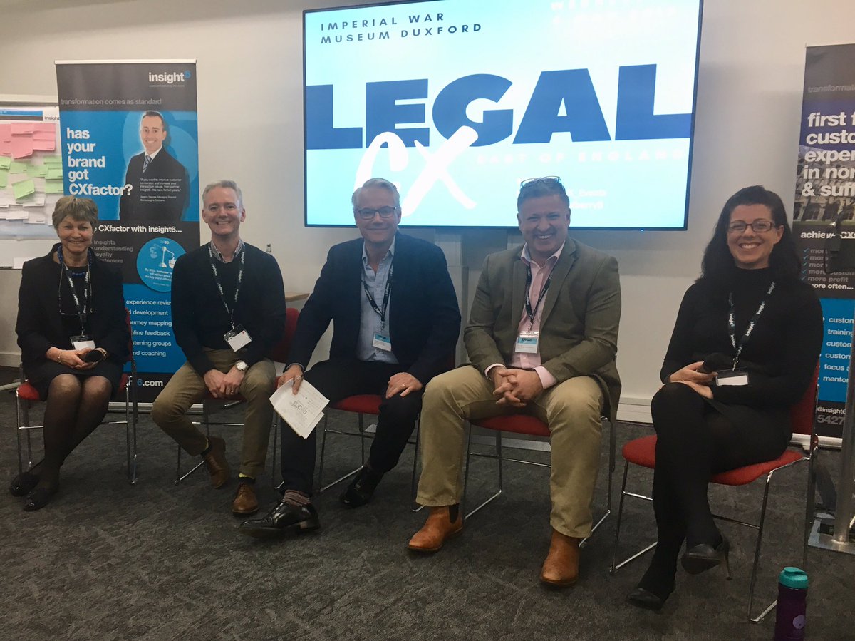 Time for the Q&amp;A session with our smiley panel including <a href="/insight6CX/">insight6</a> <a href="/AshtonsLegal/">Ashtons Legal LLP</a> <a href="/Consortium_Biz/">Consortium - more than marketing</a> and Third Bounce #LegalCX