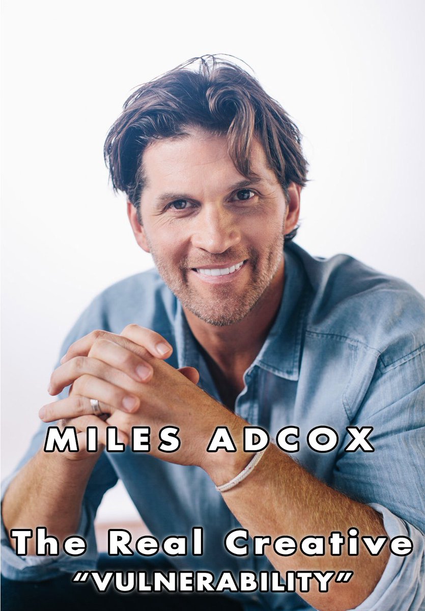 Excited and a little anxious to publish this one because well, we both share some vulnerable moments that are always a little scary, but end up being completely freeing and empowering. Can’t say enough about <a href="/milesadcox/">milesadcox</a> and this episode of #therealcreative - link in my profile!