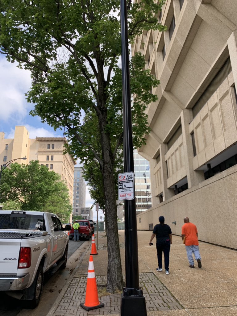 PARTNC's tweet photo. #PARTDestinations featuring the lovely Winston-Salem! Construction on every corner, but that means progress and growth right? Many PART routes lead to #dtws! Businesses are offering 50% off passes during the #biz40 closure! https://t.co/W3lh4GFROS ๐ฃ #winstonsalem #business40 https://t.co/aeaydDgb1Y