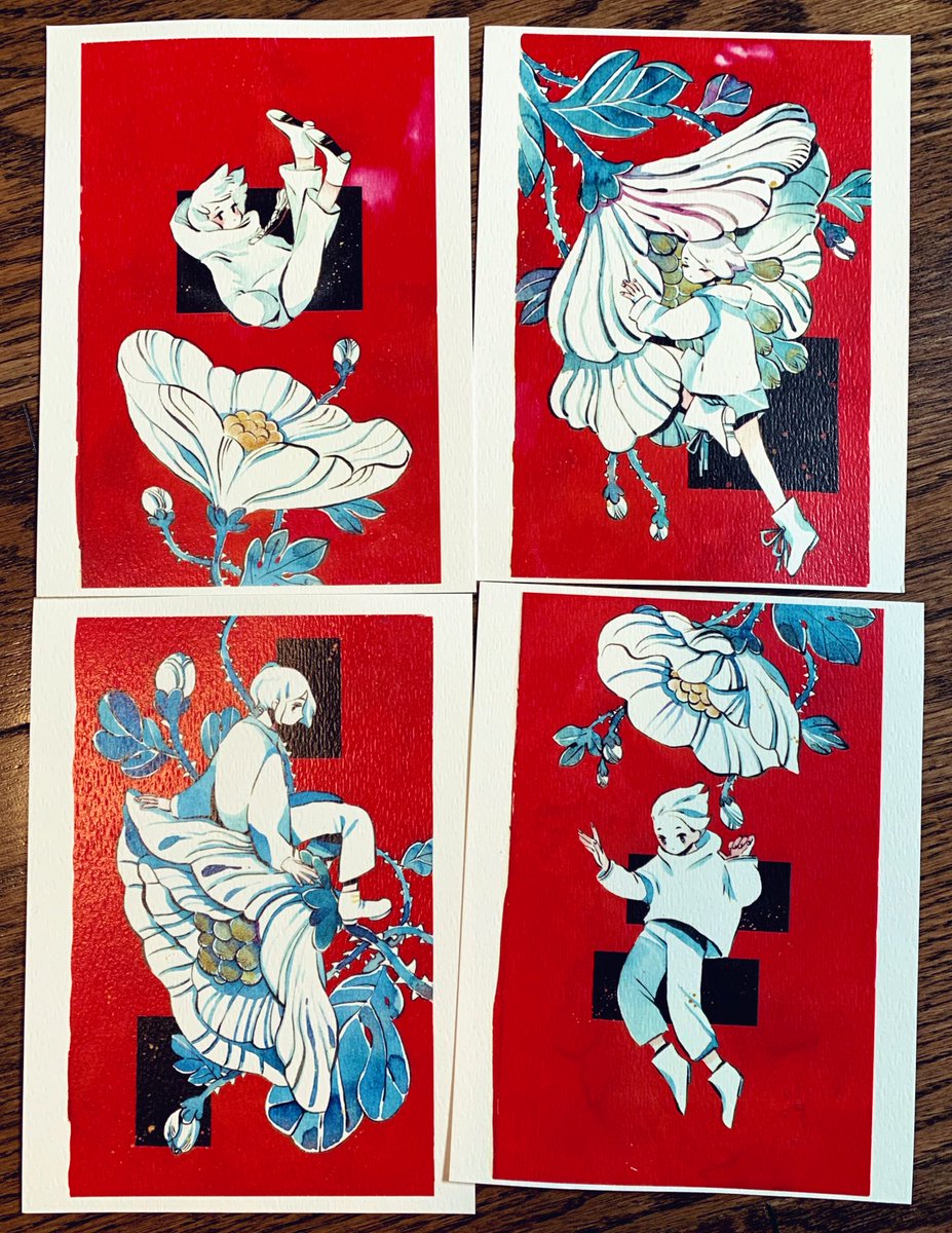 Mini print sets will be available at Zine Terrace this weekend! ✨ 