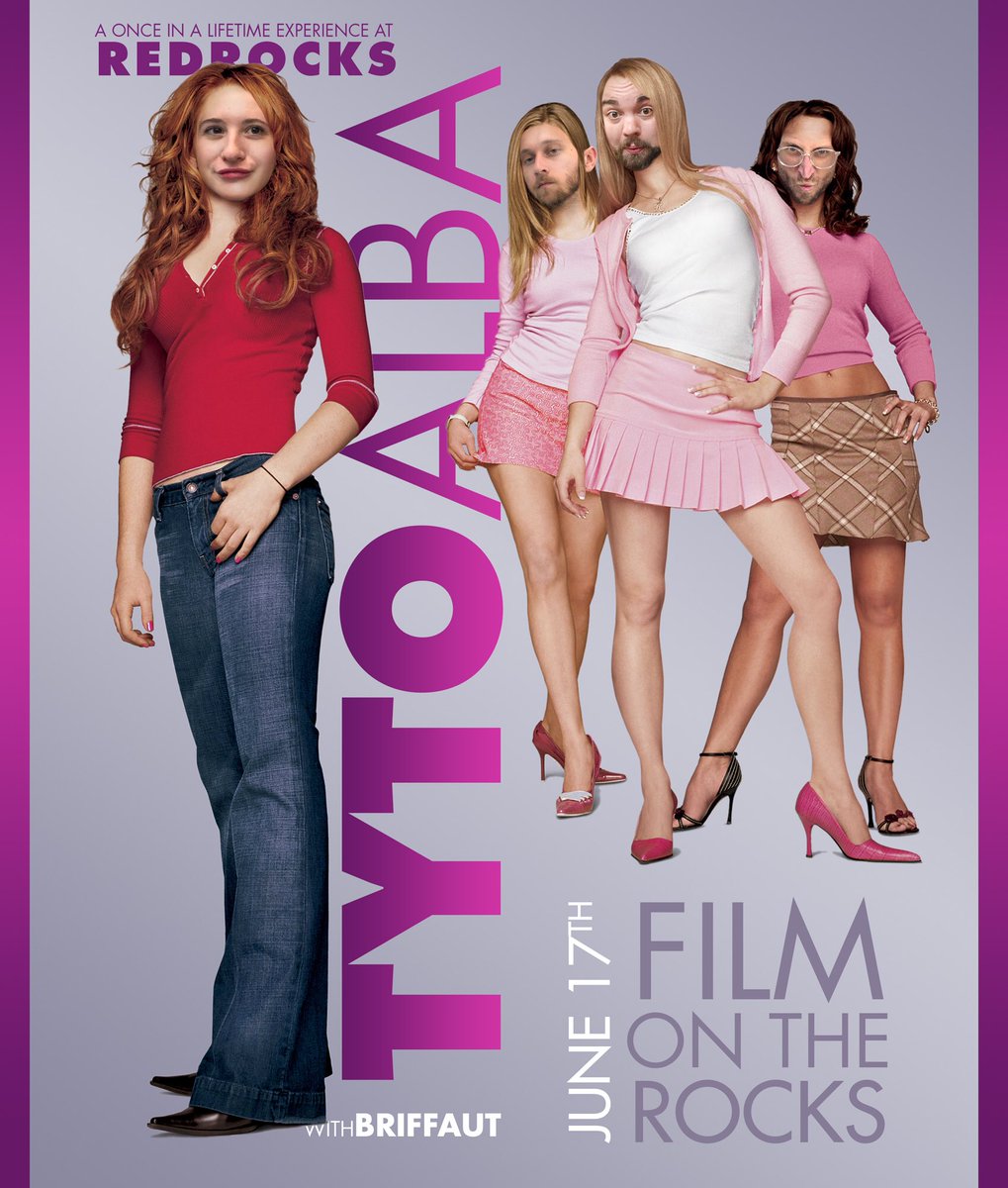 So thrilled to open for the pinnacle of Lindsay Lohan’s career at Red Rocks this summer. Join us and the Plastics June 17th 💅🏻