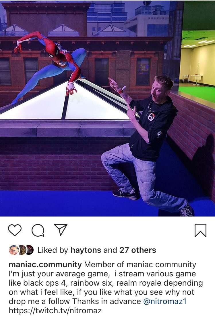 ManiacCommunity's tweet photo. Introducing our newest member of a Maniacs Reps. Its our very own current MVP @mazdc1. For more info on joining, pop in to the discord and see the Instagram page https://t.co/AcdWM4X8Dh… https://t.co/kGHM27Vqke