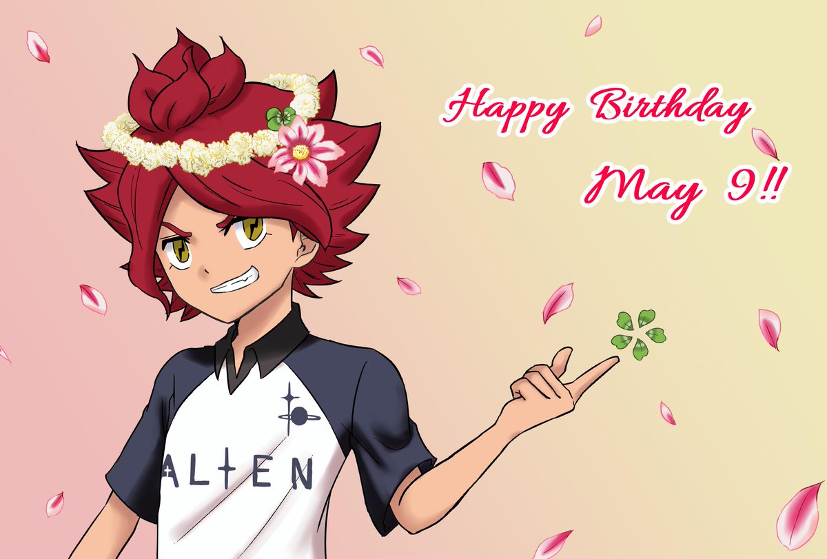 共為 晴矢くんお誕生日おめでとう キミのいつもアツいサッカーが好きです いつか必殺技が見られることを期待してます 花言葉はクレマチスが 精神の美 シロツメクサが 幸福 ですよろしくお願いします 南雲晴矢誕生祭19 南雲晴矢