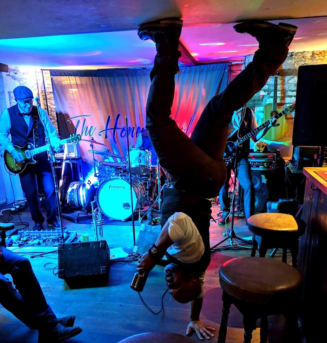 James_Lambeth's tweet photo. Swing tonight at @GreenParkBraz with Adam Biggs and Murph. Mercer, Marr and more. I probably won't attempt my party trick on this one though. @BathGigs @bathgigsbands #BathJazz https://t.co/aRY5xhDwJC