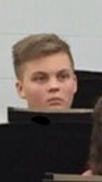 LoganFrewen's tweet photo. @MarchingMountie When your band director brings in an incredible composer but you have to make it clear that you don’t care, so you hit him with the teen angst. https://t.co/JSZdTAMQBD