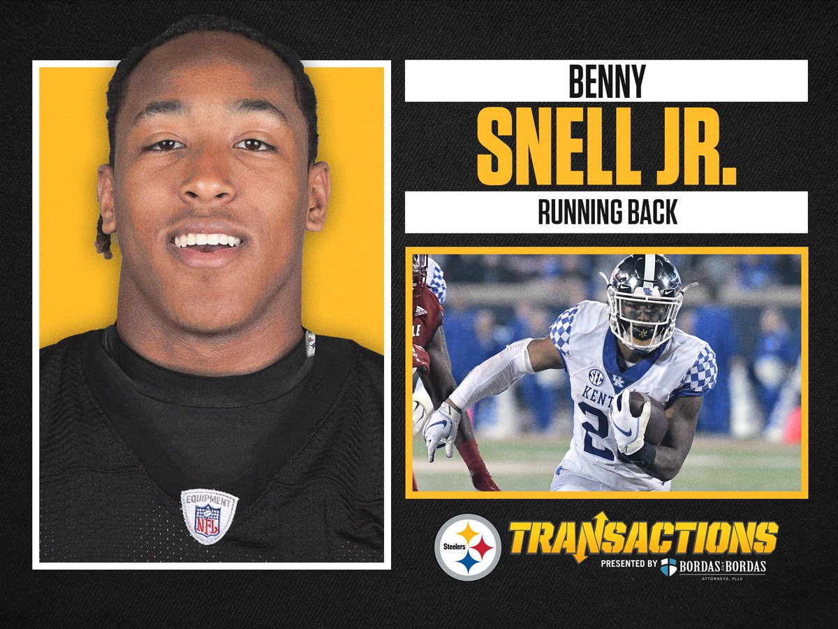 benny snell pittsburgh steelers jersey