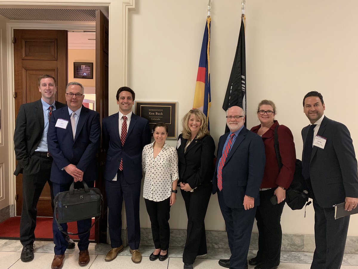 karibrosseau's tweet photo. Another good meeting to discuss opposition to heavier/longer trucks with James Hampson from @repkenbuck #RailDay2019 https://t.co/lm7DeFR6h5