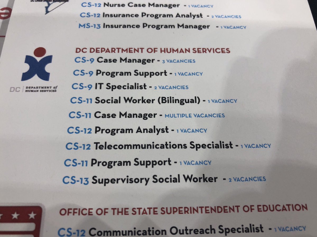 dchrDC's tweet photo. #ICYMI You can #FindYourFuture at the Entertainment and Sports Arena in #CongressHeights today! @DCHumanServ is here with #HotJobs and contingent offers from in #DCGovernment. #PathwaysToTheMiddleClass #MakingADistrictDifference #CareersDC https://t.co/HGyK2hoMu3
