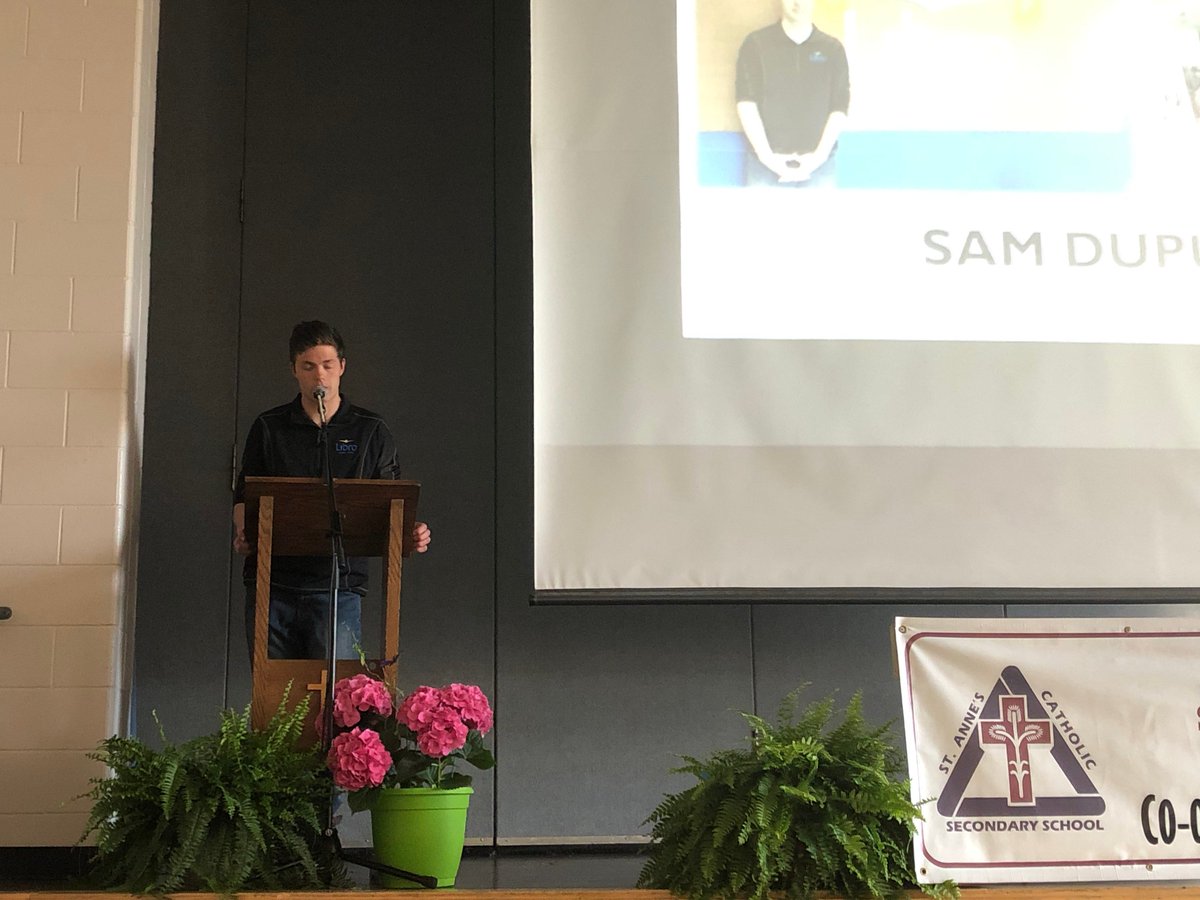 SkillensClass's tweet image. The co-op breakfast is a Catholic Education Week tradition @stannescss!  We are blessed to have community partners from every sector and every part of Huron County!  Thank you for supporting our co-op students!