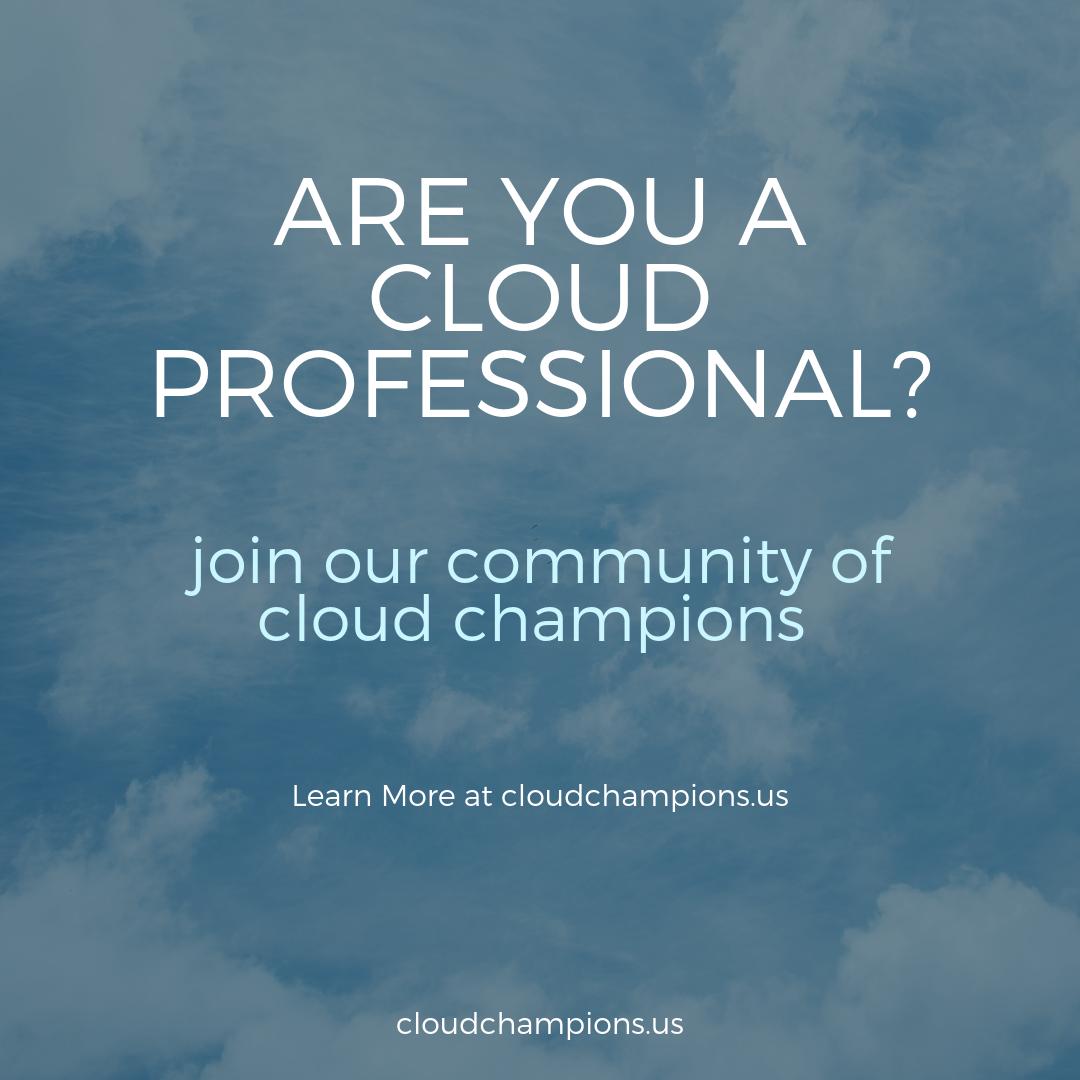 ReluTech's tweet photo. Are you a Cloud Professional? Yes? โก๏ธJoin Our Cloud Champion Community. No? โก๏ธ Refer a Cloud Professional that you know for the chance to win $5,000 for a charity of your choice! โ๏ธ https://t.co/Z1E8HZcYPZ
#cloud #cloudchampions #cloudprofessional #it #cloud #aws #azure #gcp https://t.co/jX8u3tadoz