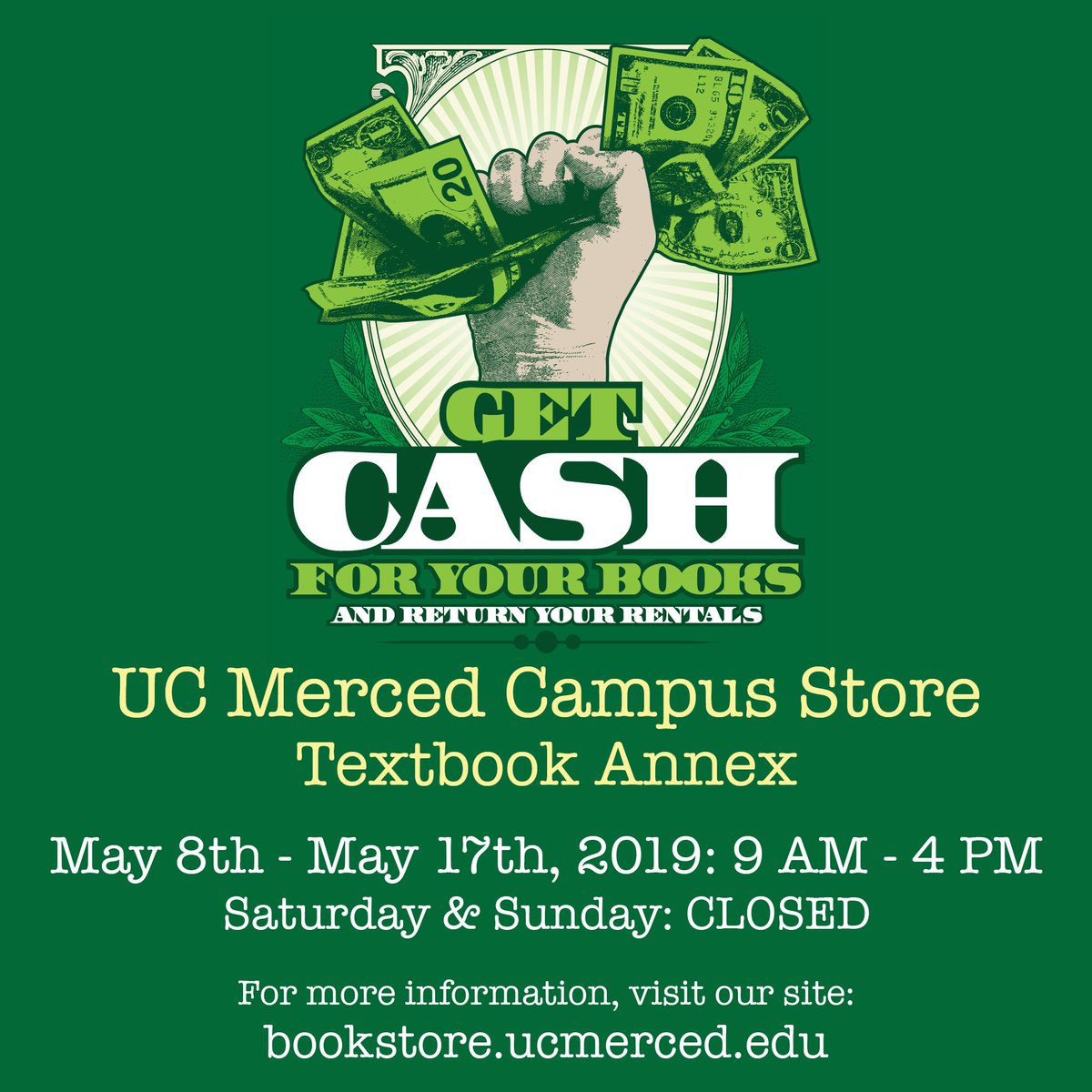 CampusStore's tweet photo. Buyback starts TODAY! https://t.co/yZzAO5bjJD
