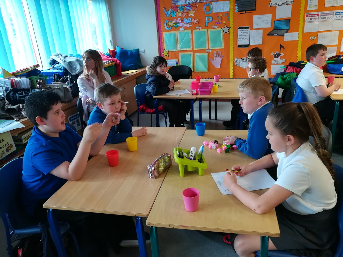 MrsS_VPS's tweet photo. We held our Cluster Maths Competition last night with a team of P2-P4 pupils. The children enjoyed making models and solving problems. There was some great teamwork and discussions with took place. Well done to @HallglenPrimary  who won and @LauriestonPS  who came 2nd place. https://t.co/rA1lbaVA8x