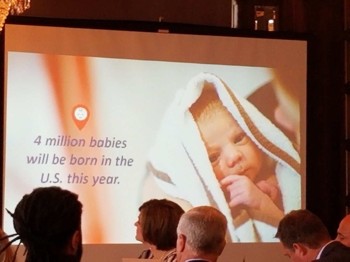 pam_perrino's tweet photo. 4 million babies will be born in the United States this year. Invest now in our nation's future. Return on the investment is up to $13 for every dollar spent on birth to five. We know the facts let them guide our policy and investments. #GroundworkSummit2019, #OhioAEYC,  #NAEYC. https://t.co/1TVtfms24D