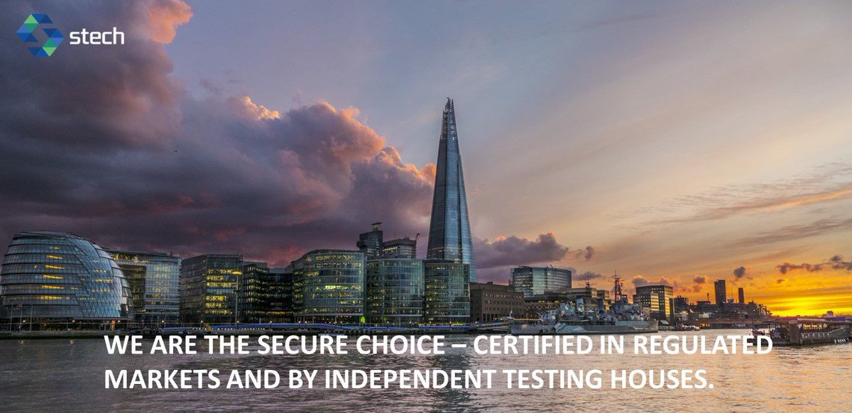 STechTechnology's tweet photo. We are the secure choice – certified in regulated markets and by independent testing houses. Visit us at https://t.co/SUkO2sY8JY https://t.co/Az71BYAsTJ