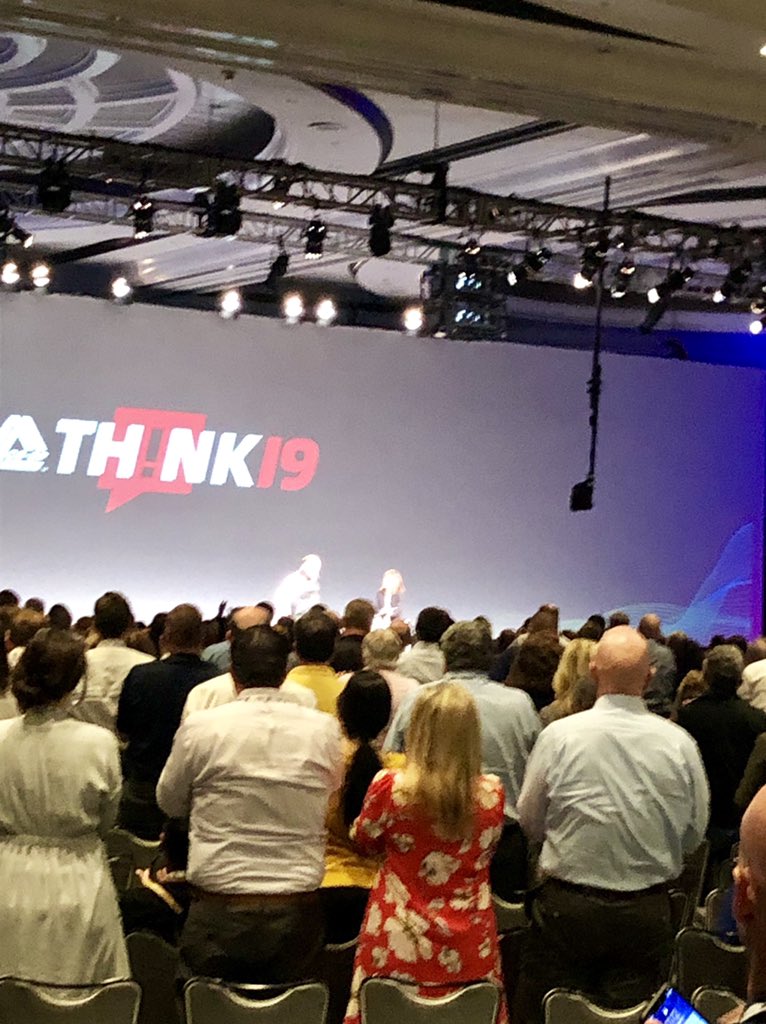 tpsieracki's tweet photo. Standing ovation for Chef Jose Andres and his efforts to feed the people of his home country of Puerto Rico during Hurricane Maria. A very inspiring story. #Think19 @COOPFS #peoplehelpingpeople https://t.co/7dJnvqpTEB