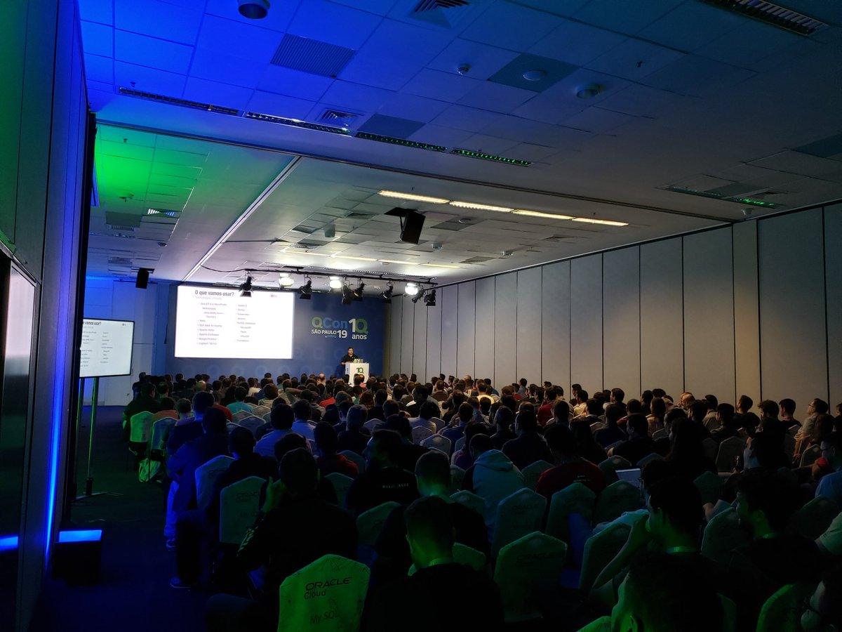 otaviojava's tweet image. A success case with #JakartaEE #JNoSQL #MicroProfile #NoSQL at #QConSP thanks @V2COMoficial by @leomrlima