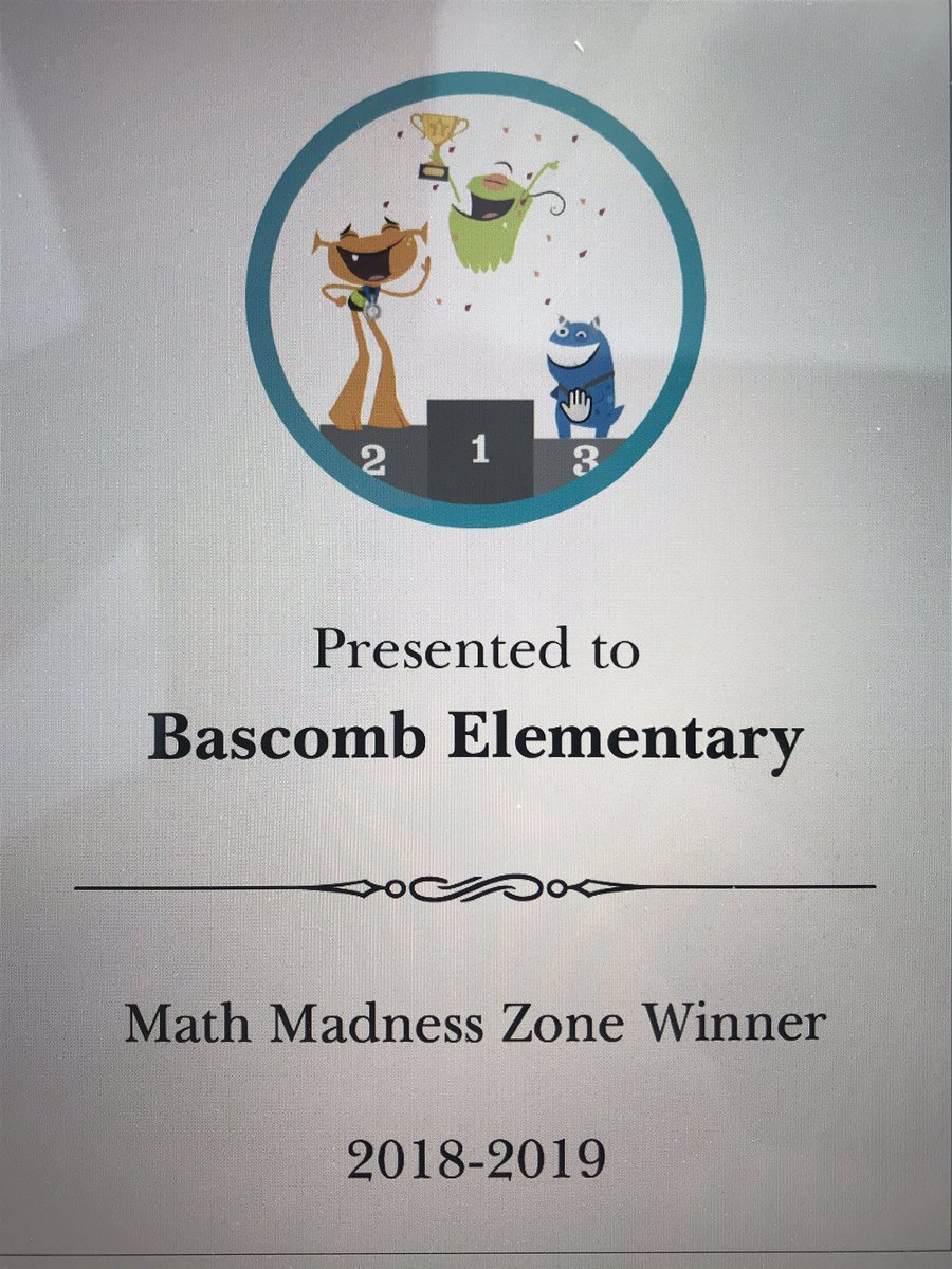 mandyirwinED's tweet photo. Congrats @bascombbobcats 🏀🏆Etowah Zone Winner for #ccsdmathmadness🏆🏀 Display your plaque loud and proud!! ⭐️ #ireadyGA @CherokeeSchools @CurriculumAssoc https://t.co/MMNrUPf0ck