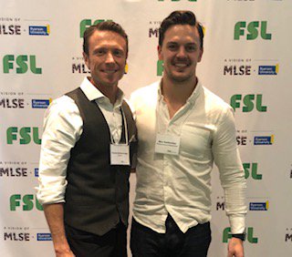 TravisMcDonough's tweet photo. What a great opportunity to work with Ben Gallacher, CEO of @PPhenomics1. He and his company are going to bust this brain diagnostic market wide open. Thanks to @MLSEPR, @RyersonU and @FutureSportLab for giving me this incredible opportunity! #mentorship #FSL #humanperformance https://t.co/r2pINVwKz5