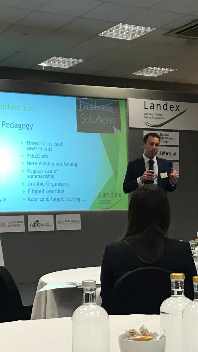 Delighted to be at the Landex conference, great presentation by Oliver Symons ⁦<a href="/Landexnews/">Landex</a>⁩