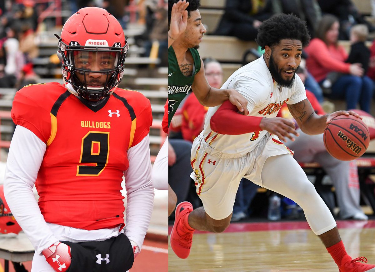 FerrisState's tweet photo. Two-sport standout student-athlete @DeeThrower1 (@FerrisMBBALL and @FerrisFootball) has his unique graduation story highlighted. Click here to read about the journey that has led DeShaun to this weekend: https://t.co/Vckn7Vs9wT
#FERR1S #FerrisGrad2019 #DawgsOut19 https://t.co/D0TjC7QqWR