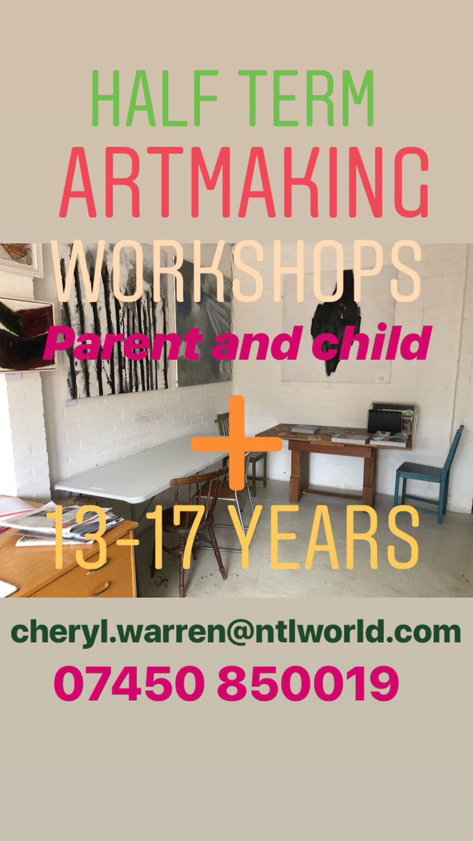 Half term art making workshops in Cambridge @IndieCamb @camhomeshow @erbradfield @CambridgeIndy @CambDrawingSoc @Camb_Artworks @CareNetworkCamb