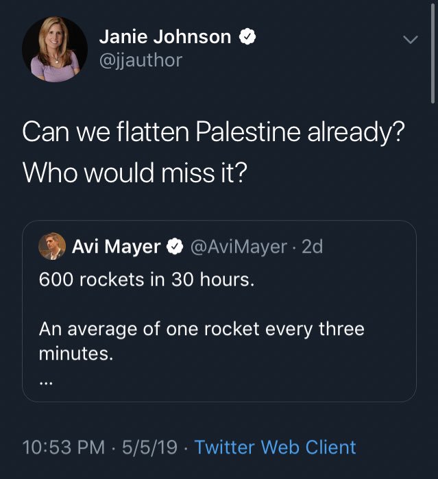 YesYoureRacist's tweet image. Fox News contributor @jjauthor deleted this tweet calling for literal genocide, it would be a shame if we made it go viral
