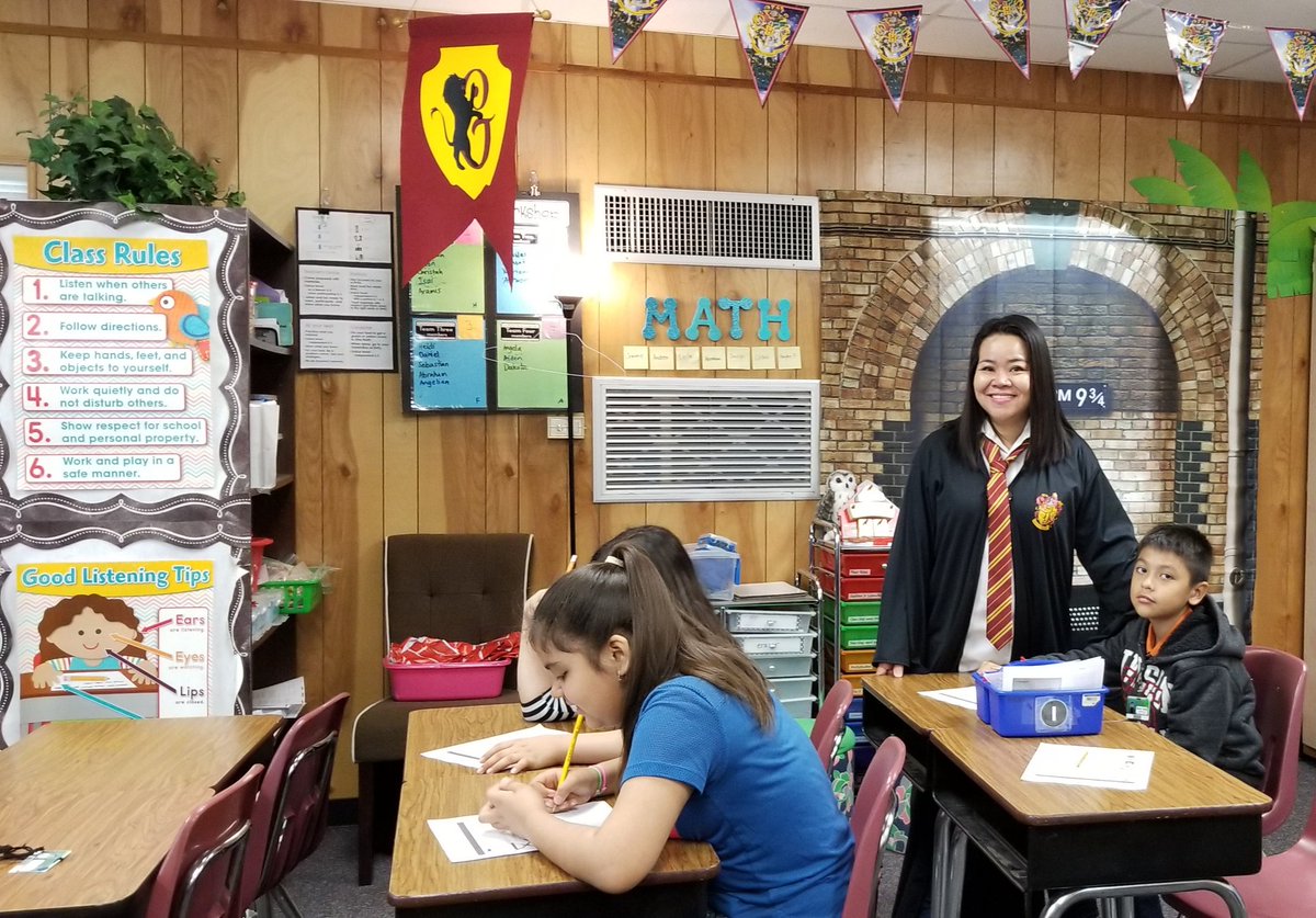 crismay1's tweet photo. Professor Holden's 3rd Grade Arithmancy (S.T.A.A.R. Wizards in Training) #PISDMathChat https://t.co/h7UQlQIy9W