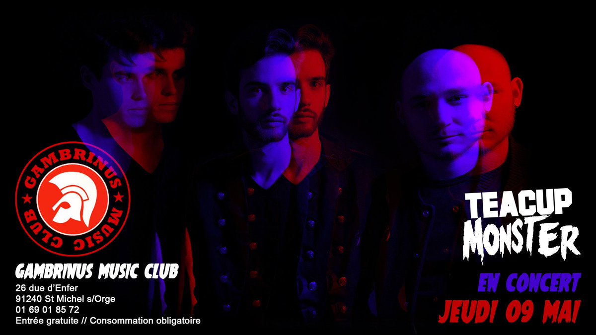 On se voit demain soir au Gambrinus Music Club (91) !!!
(Début du set vers 21h30/22h)