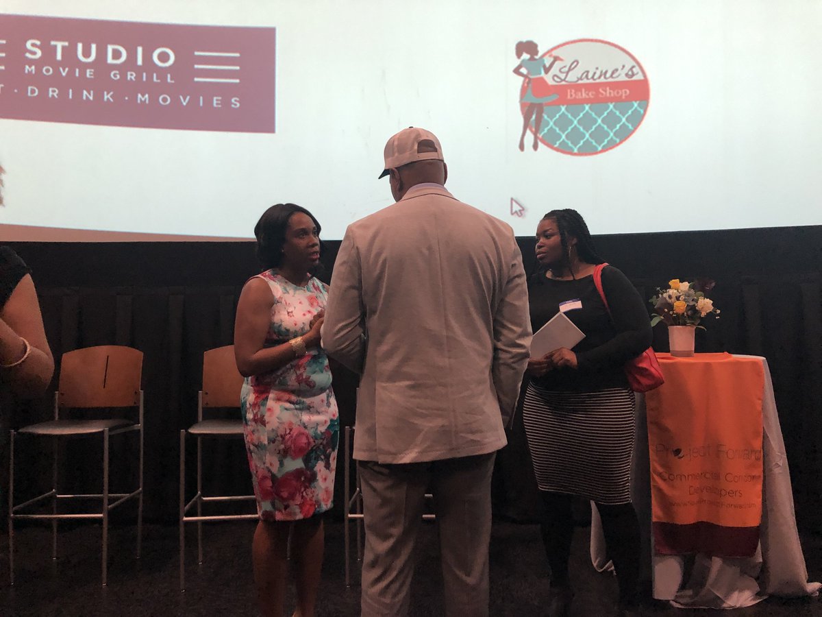 I may not be a player on the field yet, but they say you have to put yourself in the rooms with the people who are where you want to be. Thus I'm live tweeting from #UrbanReCom19 hosted by <a href="/ProjectForward_/">Project Forward</a> <a href="/ChristynProFo/">Christyn S. Freemon</a>