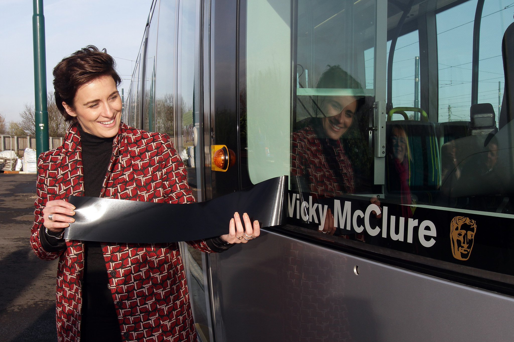 Happy Birthday We\re ever so proud to have your name gracing one of our trams. 