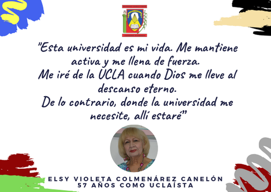 uclaista's tweet photo. Hablar de respeto, constancia, esmero, compromiso, dedicación, honestidad y fidelidad, es hablar de Elsy Violeta Colmenárez Canelón, mujer aguerrida quien a sus 82 años de edad, 57 ha dedicado con orgullo a la UCLA. Lee su entrevista: https://t.co/xkcJVCffU2… https://t.co/RVPxgmvIU1