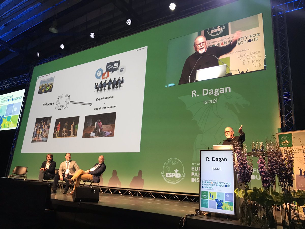 nigeltwitt's tweet image. Ron Dagan in full flow at #ESPID2019