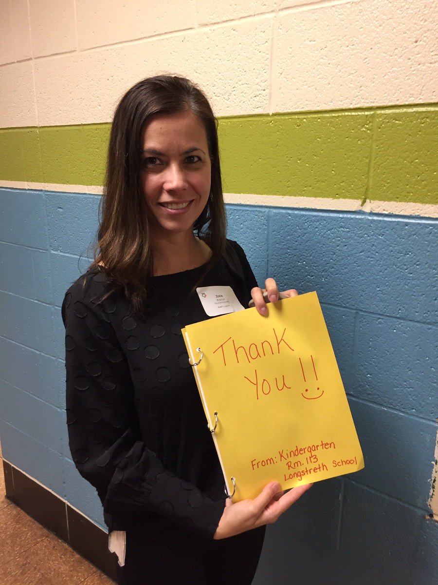 ChamberPHL's tweet photo. We love it when students make thank you cards for our storytellers. Thank you Longstreth School for making @DayZim's Zokie Kracun, Tyler Berryman, Sara DePolo, and Kira Caloiaro feel welcome and appreciated. #ReadPHL https://t.co/jLS5to2R77