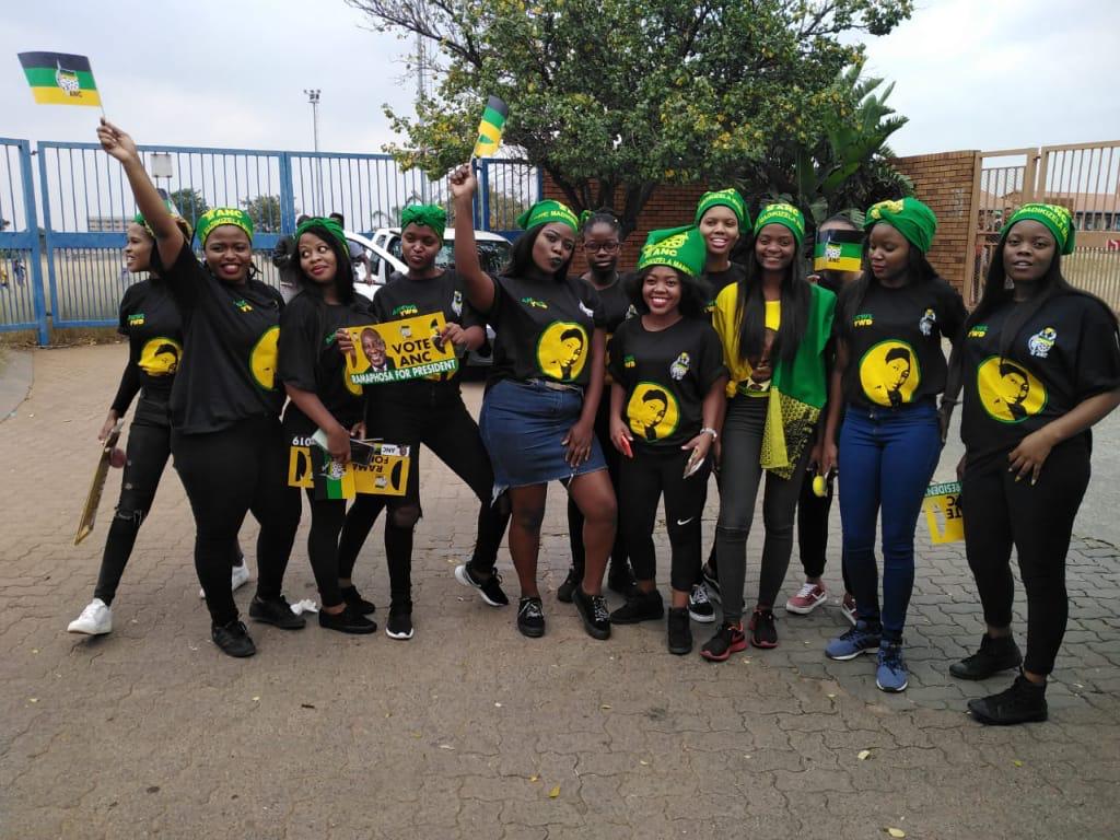 HRingane's tweet photo. Women must dream and aim higher as our democracy matures and it's the ANC can create an atmosphere for that

#IVoteANC 
#VoteANC
#IVotedANC 💚💛💚 https://t.co/Tbzhm0DvMq